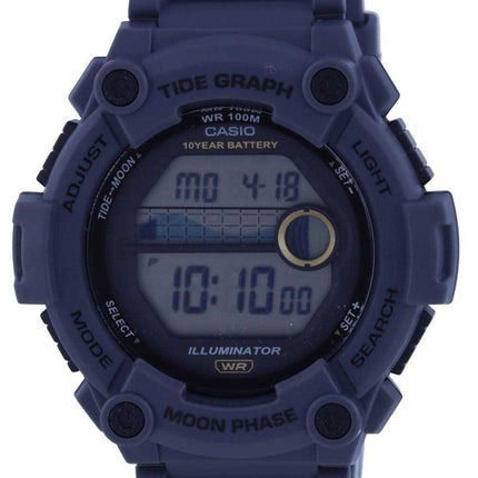 Orologio da uomo Casio Youth Tide Graph/fase lunare digitale WS-1300H-8AV WS1300H-8 100M