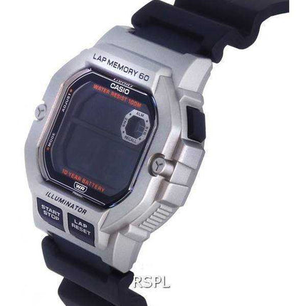 Orologio da uomo Casio Sports Gear quadrante digitale al quarzo WS-1400H-1B WS1400H-1B 100M