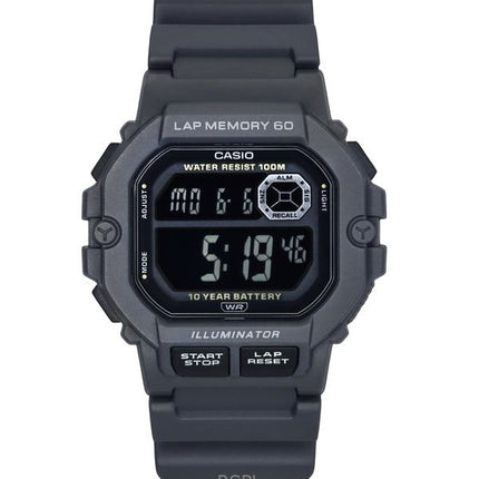 Orologio da uomo Casio Standard Digital Resin Strap Quartz WS-1400H-8BV 100M
