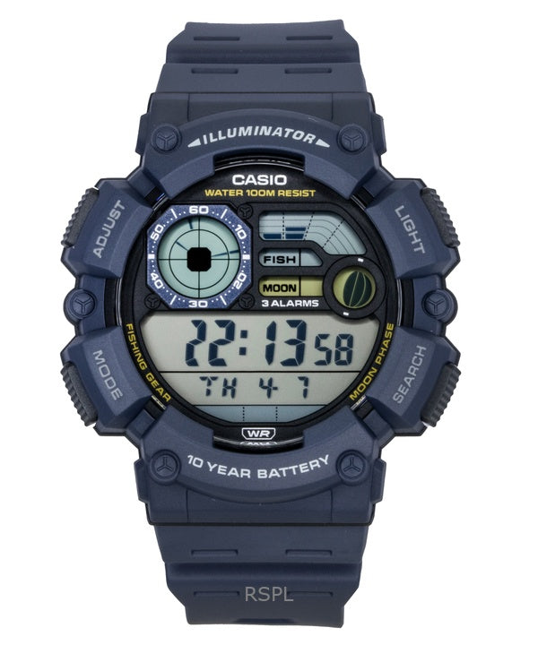Orologio da uomo Casio Youth Digital con cinturino in resina al quarzo WS-1500H-2AV 100M