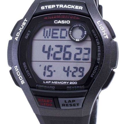 Orologio da uomo digitale Casio Youth WS-2000H-1AV WS2000H-1AV Illuminatore
