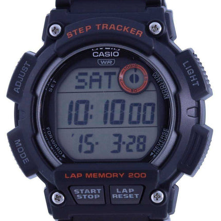 Orologio da uomo Casio Youth Digital Resin Strap WS-2100H-1A WS2100H-1 100M