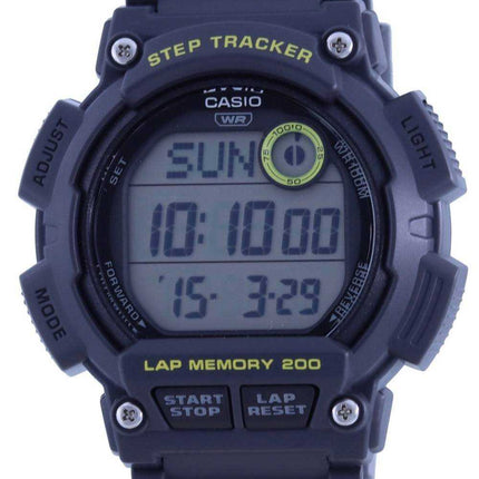 Orologio da uomo Casio Youth Digital Resin Strap WS-2100H-8A WS2100H-8 100M