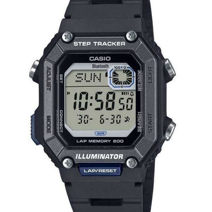 Casio Standard Digital Smartphone Link Step Tracker Cinturino in resina Quarzo WS-B1000-1AV 100M Orologio da uomo