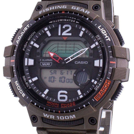 Orologio da uomo Casio Youth WSC-1250H-3AV al quarzo con fasi lunari