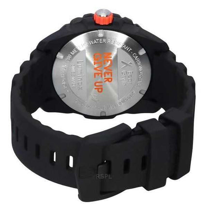 Luminox Bear Grylls Survival Mountain Cinturino in gomma Quadrante nero Quarzo Diver's XB.3739 200M Orologio da uomo