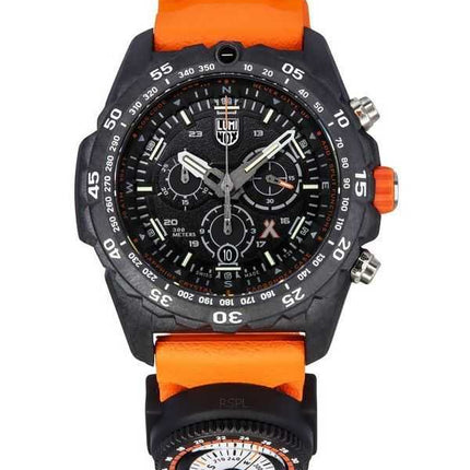 Luminox Bear Grylls Survival Master Series Cronografo svizzero al quarzo Diver&#39;s XB.3749 300M Orologio da uomo con bussola