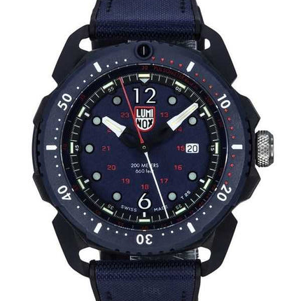 Luminox ICE SAR Arctic Outdoor Adventure quadrante blu orologio da uomo XL.1053 200M svizzero al quarzo subacqueo