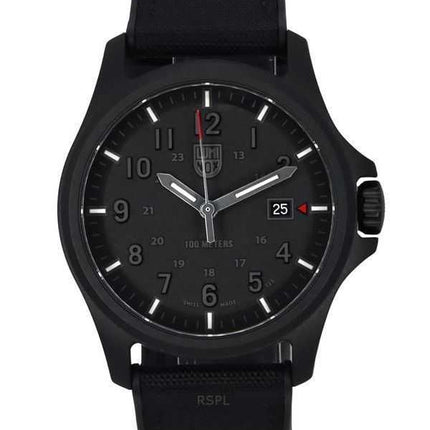 Luminox Atacama Field Urban Adventure Cinturino in gomma Quadrante nero Quarzo XL.1961 100M Orologio da uomo