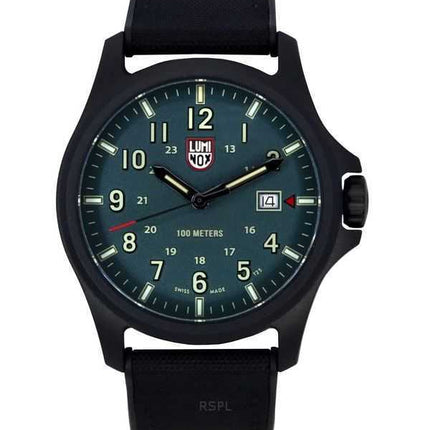 Luminox Atacama Field Cinturino in gomma Quadrante verde Quarzo XL.1977 100M Orologio da uomo