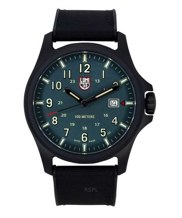 Luminox Atacama Field Cinturino in gomma Quadrante verde Quarzo XL.1977 100M Orologio da uomo