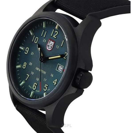 Luminox Atacama Field Cinturino in gomma Quadrante verde Quarzo XL.1977 100M Orologio da uomo