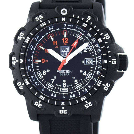 Orologio da uomo Luminox Land Recon Point Man serie 8820 Swiss Quartz 200M XL.8821.KM