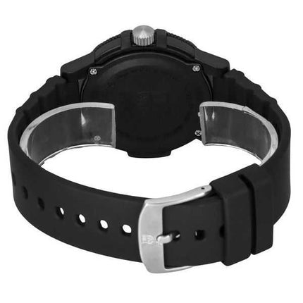 Luminox Leatherback SEA Turtle Giant cinturino in poliuretano quadrante nero e blu orologio da uomo al quarzo svizzero XS.0324 1