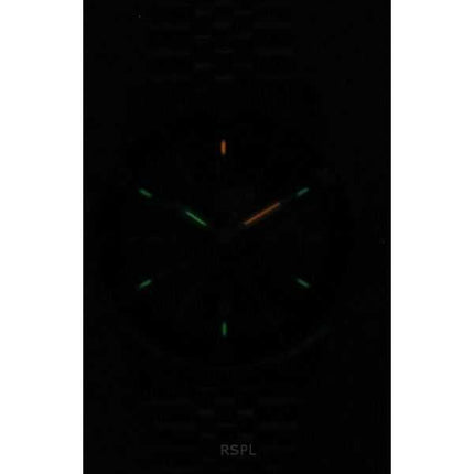 Orologio da uomo Luminox Sport Timer in acciaio inossidabile con quadrante nero al quarzo XS.0911 100M