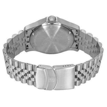 Orologio da uomo Luminox Sport Timer in acciaio inossidabile con quadrante nero al quarzo XS.0911 100M