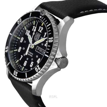 Luminox Sport Timer cinturino in pelle quadrante blu automatico subacqueo XS.0921 200M orologio da uomo