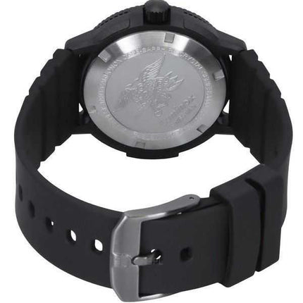 Luminox Original Navy Seal Cinturino in gomma Quadrante nero Quarzo Diver&#39;s XS.3001.EVO.BO.S 200M Orologio da uomo