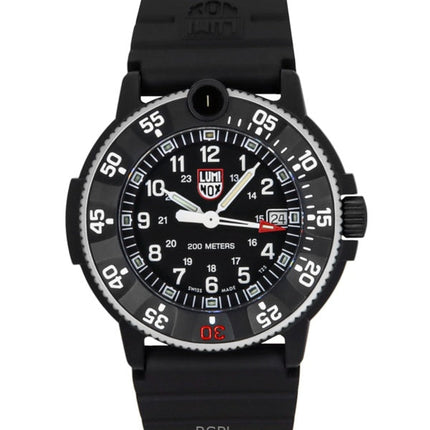 Orologio da uomo Luminox Navy SEAL Original 3001 Heritage con quadrante nero, al quarzo, subacqueo XS.3001.H 200M