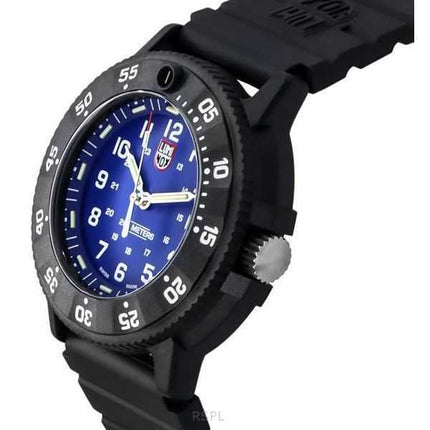 Luminox Original Navy Seal EVO cinturino in gomma quadrante blu orologio da uomo al quarzo subacqueo XS.3003.EVO 200M