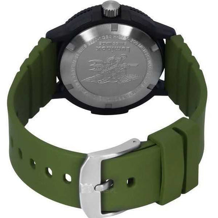 Luminox Original Navy Seal Cinturino in gomma Quadrante verde Quarzo Diver&#39;s XS.3013.EVO.S 200M Orologio da uomo