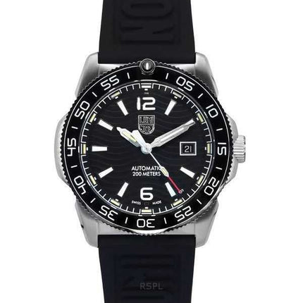 Luminox Pacific Diver cinturino in gomma quadrante nero automatico XS.3101 200M orologio da uomo
