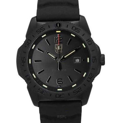 Luminox Pacific Diver cinturino in gomma quadrante nero al quarzo XS.3121.BO 200M orologio da uomo