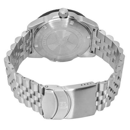 Orologio da uomo Luminox Pacific Diver Ripple in acciaio inossidabile quadrante nero svizzero al quarzo Diver XS.3122M 200M