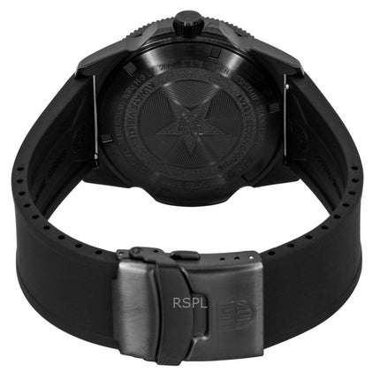 Orologio da uomo Luminox Pacific Diver con cinturino in gomma e quadrante rosso Sunray, al quarzo, subacqueo XS.3135.B 200M
