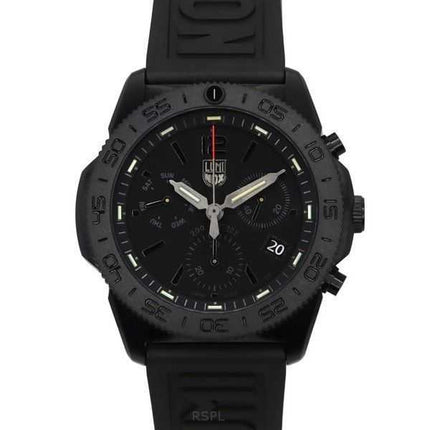 Luminox Pacific Diver Cronografo Cinturino in Gomma Quadrante Nero Quarzo XS.3141.BO 200M Orologio da Uomo