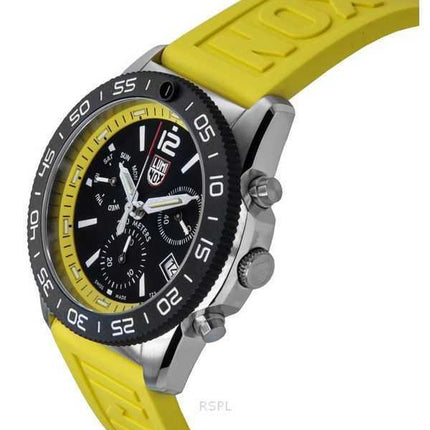 Luminox Pacific Diver Cronografo Cinturino in Gomma Quadrante Nero Quarzo XS.3145.SET 200M Orologio da Uomo