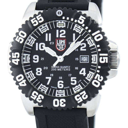 Orologio da uomo Luminox Sea Navy Seal Acciaio Colormark serie 3150 Orologio da uomo 200M XS.3151.NV