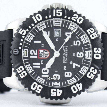 Orologio da uomo Luminox Sea Navy Seal Acciaio Colormark serie 3150 Orologio da uomo 200M XS.3151.NV