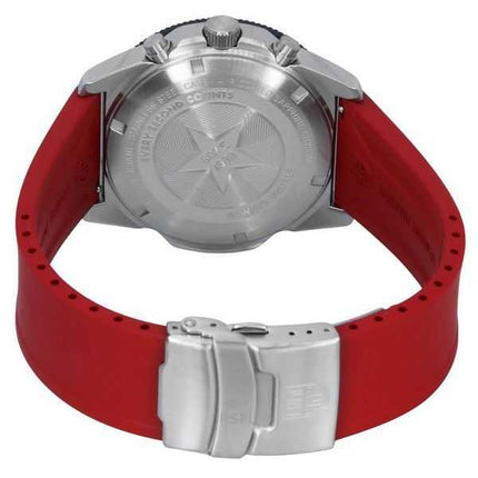 Luminox Pacific Diver Cronografo Cinturino in Gomma Quadrante Nero Quarzo XS.3155 200M Orologio da Uomo