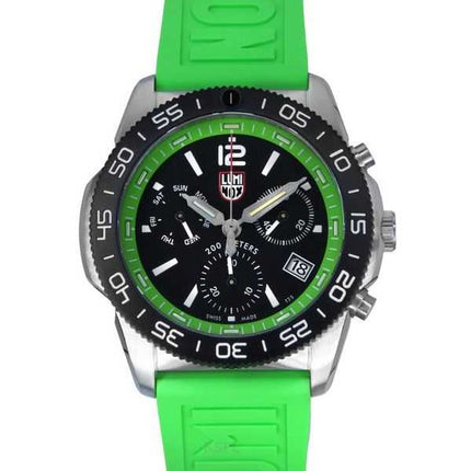 Luminox Pacific Diver Cronografo Cinturino in Gomma Quadrante Nero Quarzo XS.3157.NF 200M Orologio da Uomo
