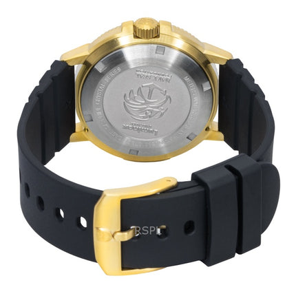 Orologio da uomo Luminox Navy Seal Foundation con cinturino in gomma e quadrante nero, al quarzo, subacqueo XS.3221.NSF 200M