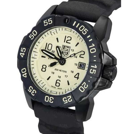 Luminox Navy SEAL Foundation Swiss Quartz Military Diver&#39;s XS.3251.CBNSF.SET 200M Orologio da uomo con cinturino extra