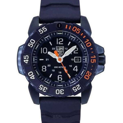 Luminox Navy SEAL Foundation Back To The Blue Set Orologio da uomo al quarzo Diver&#39;s XS.3253.CBNSF.SET 200M con cinturino ex