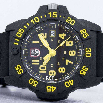 Orologio da uomo Luminox Navy Seal 3500 Series Diver's XS.3505 Quartz 200M da uomo