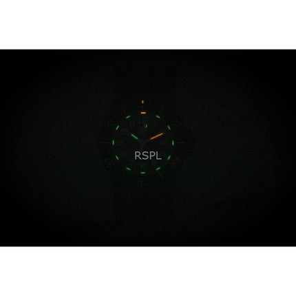 Luminox Navy Seal Military Cinturino in gomma Quadrante nero Quarzo Diver&#39;s XS.4231.SET 200M Orologio da uomo con set regalo