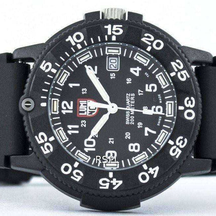 Orologio da uomo Luminox Sea Original Navy Seal serie 3000 Swiss Quartz 200M XS.3001