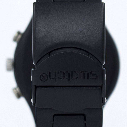 Swatch Irony Black Coated Chorongraph Quartz YCB4019AG Orologio unisex