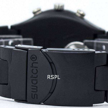 Swatch Irony Black Coated Chorongraph Quartz YCB4019AG Orologio unisex
