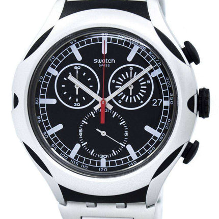 Orologio da uomo Swatch Irony Xlite Black Energy Chorongraph Quartz YYS4000AG