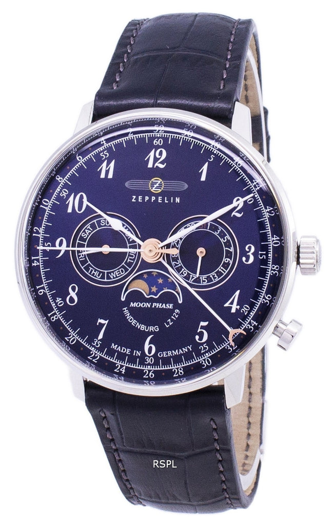Zeppelin Series LZ 129 Hindenburg Germany Made 7036-3 70363 Orologio da uomo