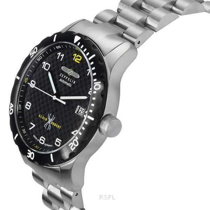 Zeppelin Night Cruise Alain Robert Limited Edition Automatic Diver&#39;s 7266M5set Orologio da uomo 200M con cinturino extra