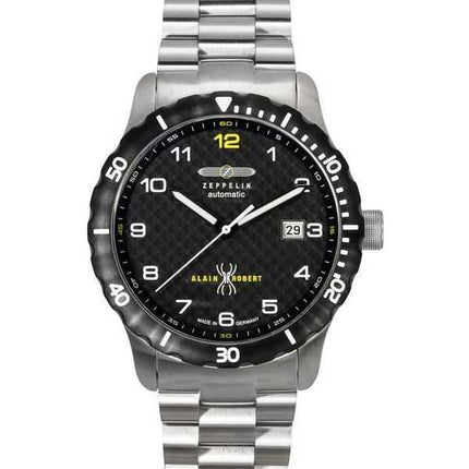 Zeppelin Night Cruise Alain Robert Limited Edition Automatic Diver&#39;s 7266M5set Orologio da uomo 200M con cinturino extra