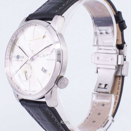 Zeppelin Series Flat Power Reserve Germany Made 7366-4 73664 Orologio da uomo