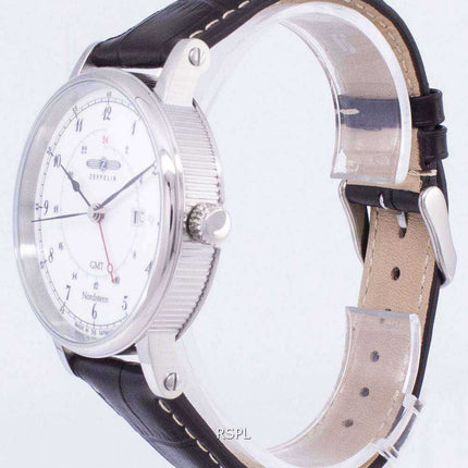 Zeppelin Series Nordstern GMT Germany Made 7546-1 75461 Orologio da uomo