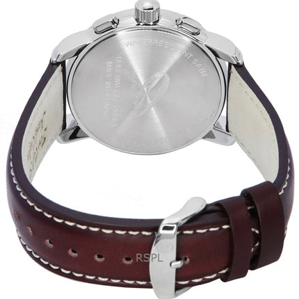 Orologio da uomo Zeppelin LZ126 Los Angeles cronografo quadrante bordeaux al quarzo 76146